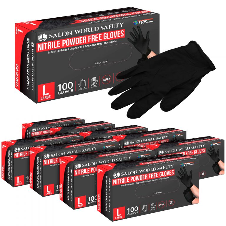Nitrile Gloves black
